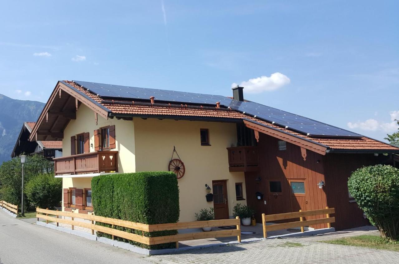 Chiemgauferienwohnungen - Wanderlust Und Alpenrose Unterwoessen Exterior photo